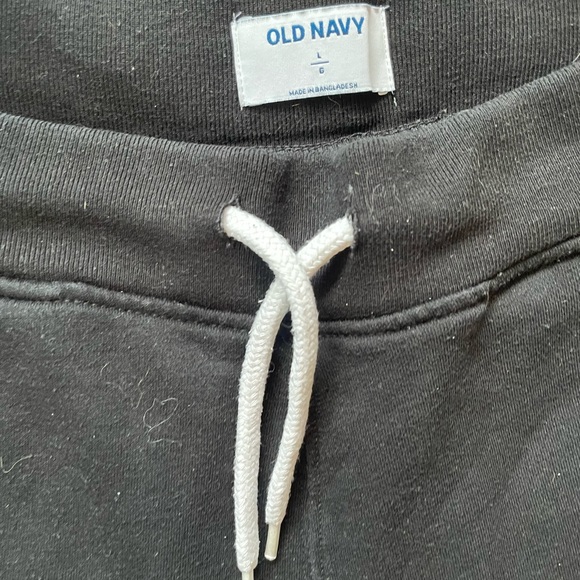 Mens Black Old Navy Joggers. Large. - Picture 2 of 4